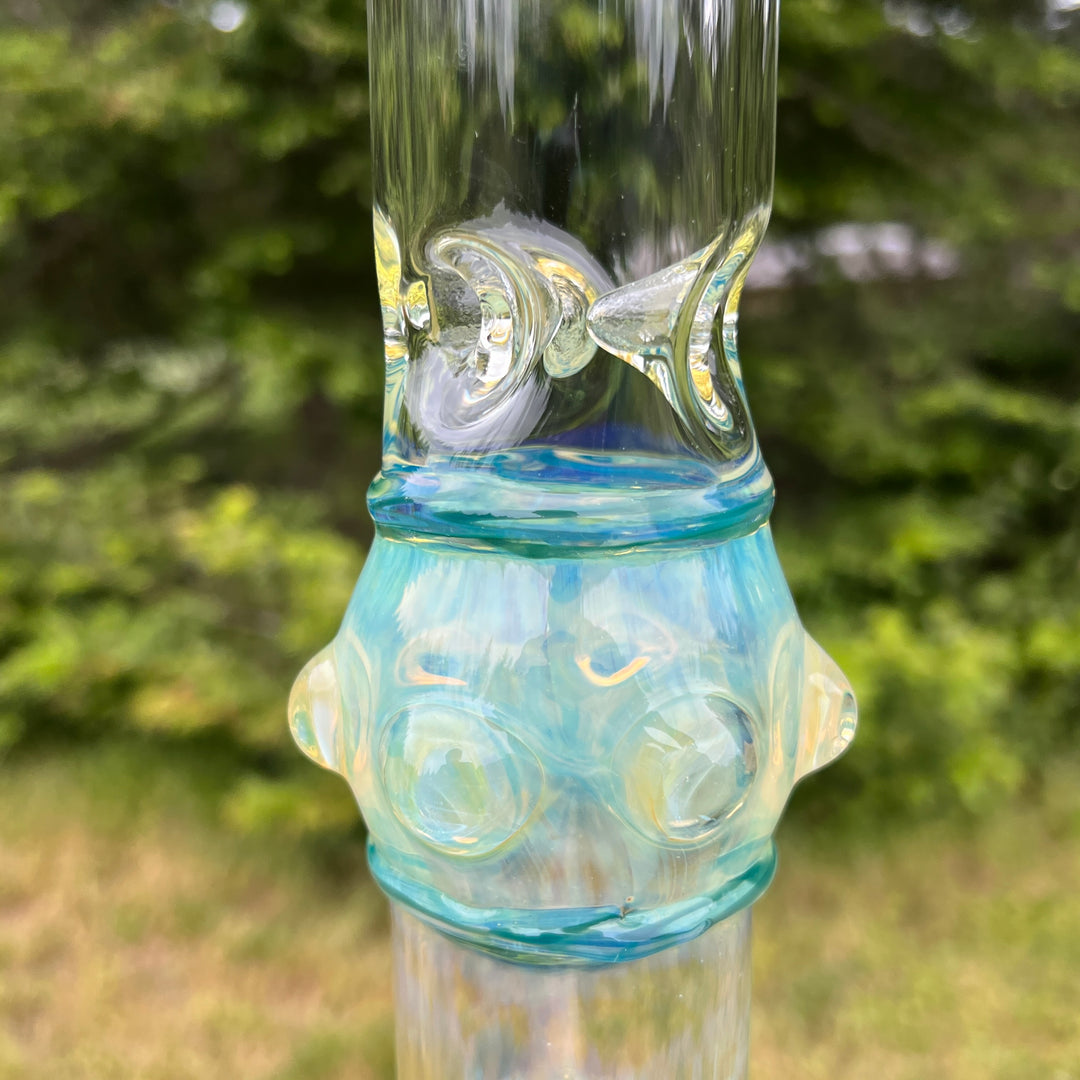 50x5 16" Ripple Fume Beaker Bong Glass Pipe TG   