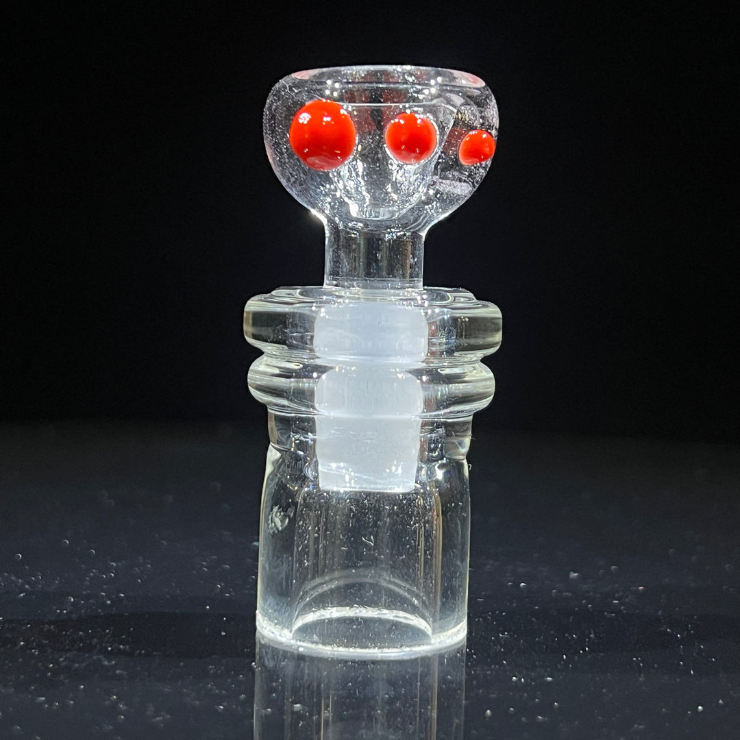 9" Agent Orange Beaker Bong Glass Pipe Mary Jane's Glass