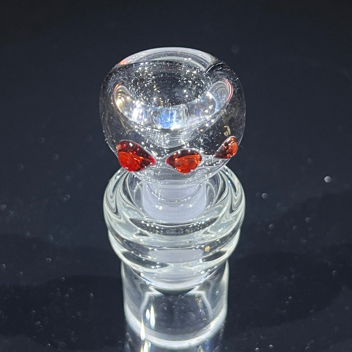 9" Colombian Red Beaker Bong Glass Pipe Mary Jane's Glass