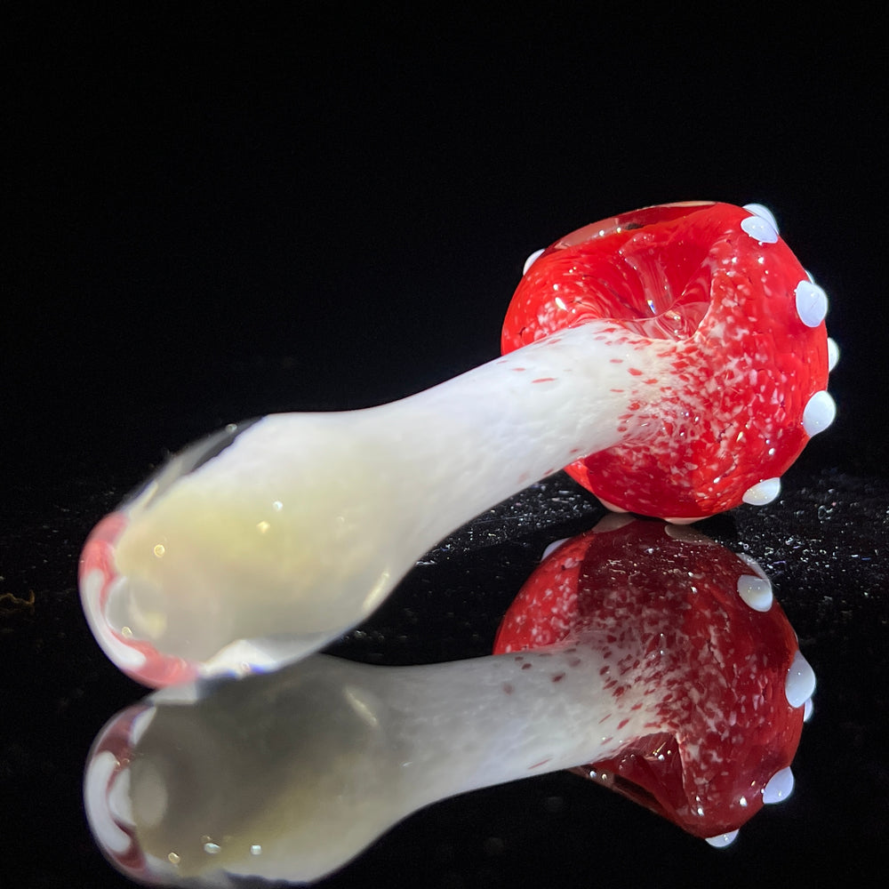 Magical Mushroom Spoon Glass Pipe Beezy Glass   