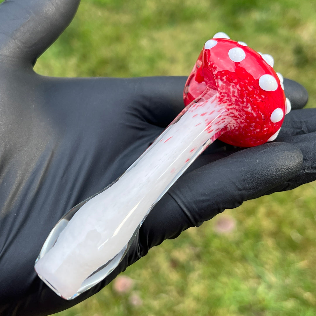 Magical Mushroom Spoon Glass Pipe Beezy Glass   