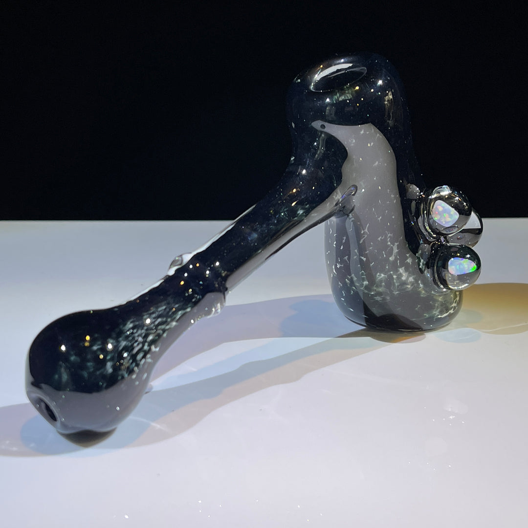 Rainbow Opal Bubbler Glass Pipe Beezy Glass   