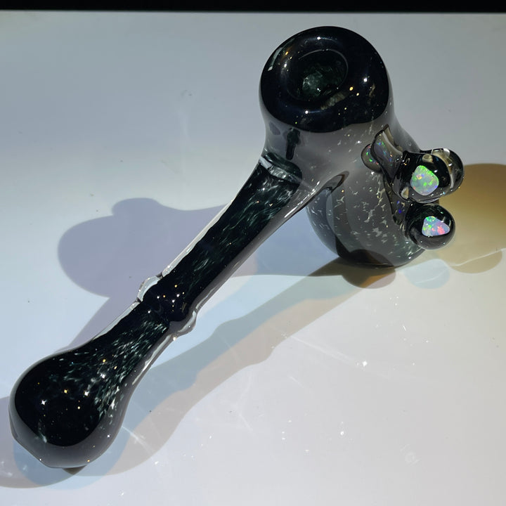 Rainbow Opal Bubbler Glass Pipe Beezy Glass   