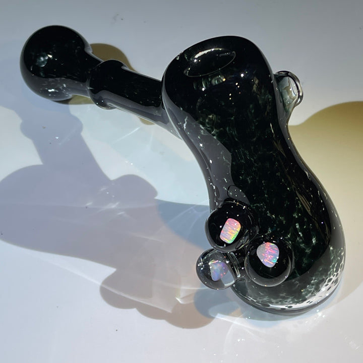 Rainbow Opal Bubbler Glass Pipe Beezy Glass   