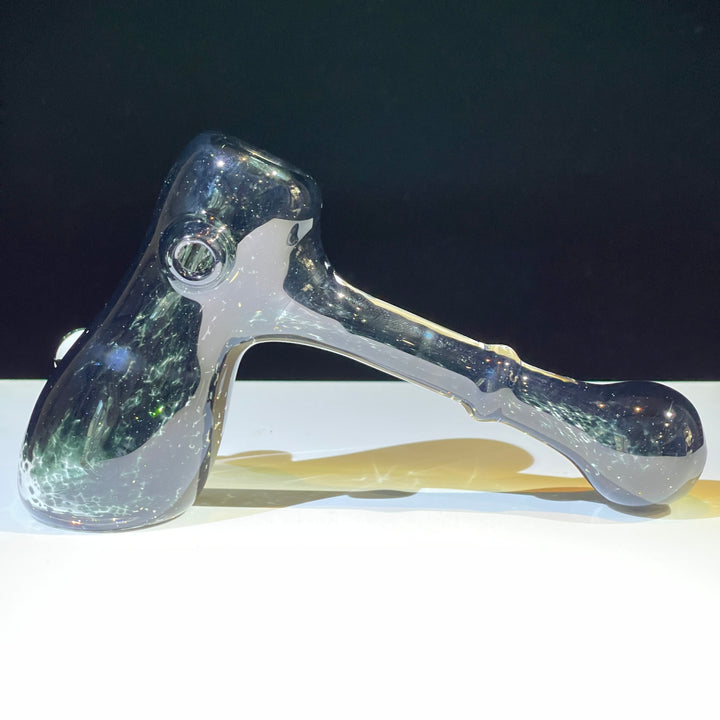 Rainbow Opal Bubbler Glass Pipe Beezy Glass   