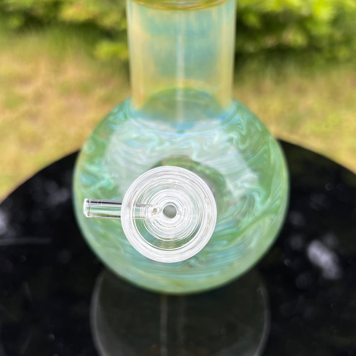 50x5 16" Ripple Fume Bubble Bong Glass Pipe TG   