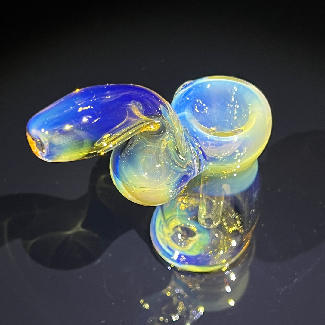 Fumed Bubbler Glass Pipe Mary Jane's Glass