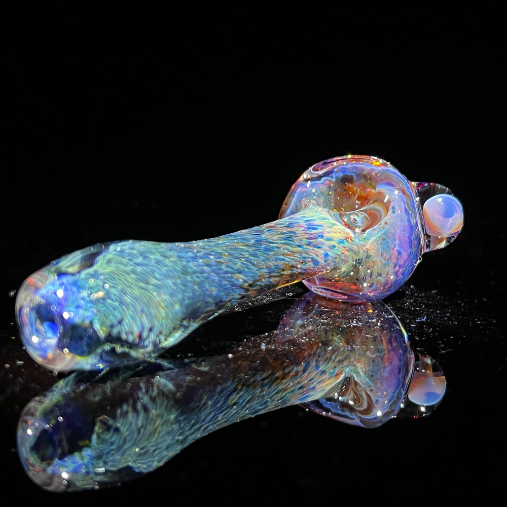 Purple Magic Mushroom Pipe Glass Pipe Beezy Glass   