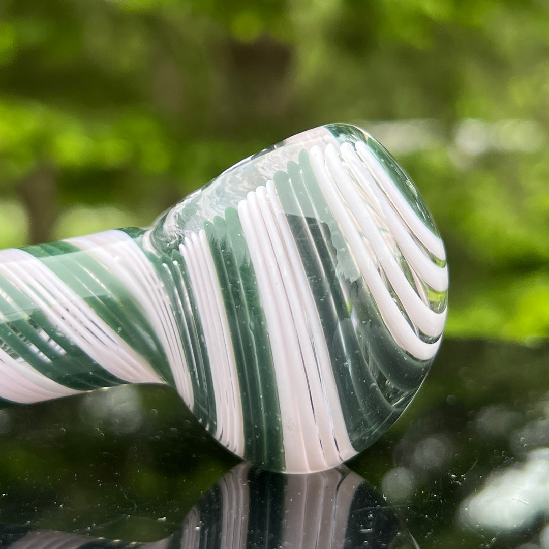 Swirled Pocket Pipe Glass Pipe TG