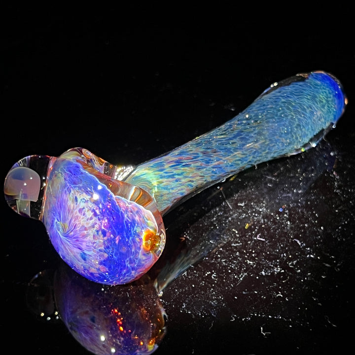 Purple Magic Mushroom Pipe Glass Pipe Beezy Glass   