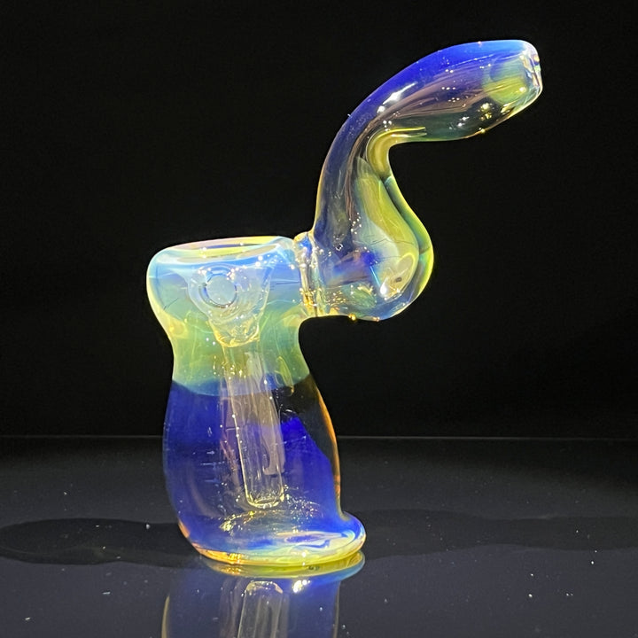 Fumed Bubbler Glass Pipe Mary Jane's Glass