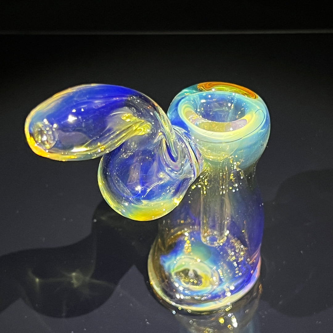 Fumed Bubbler Glass Pipe Mary Jane's Glass