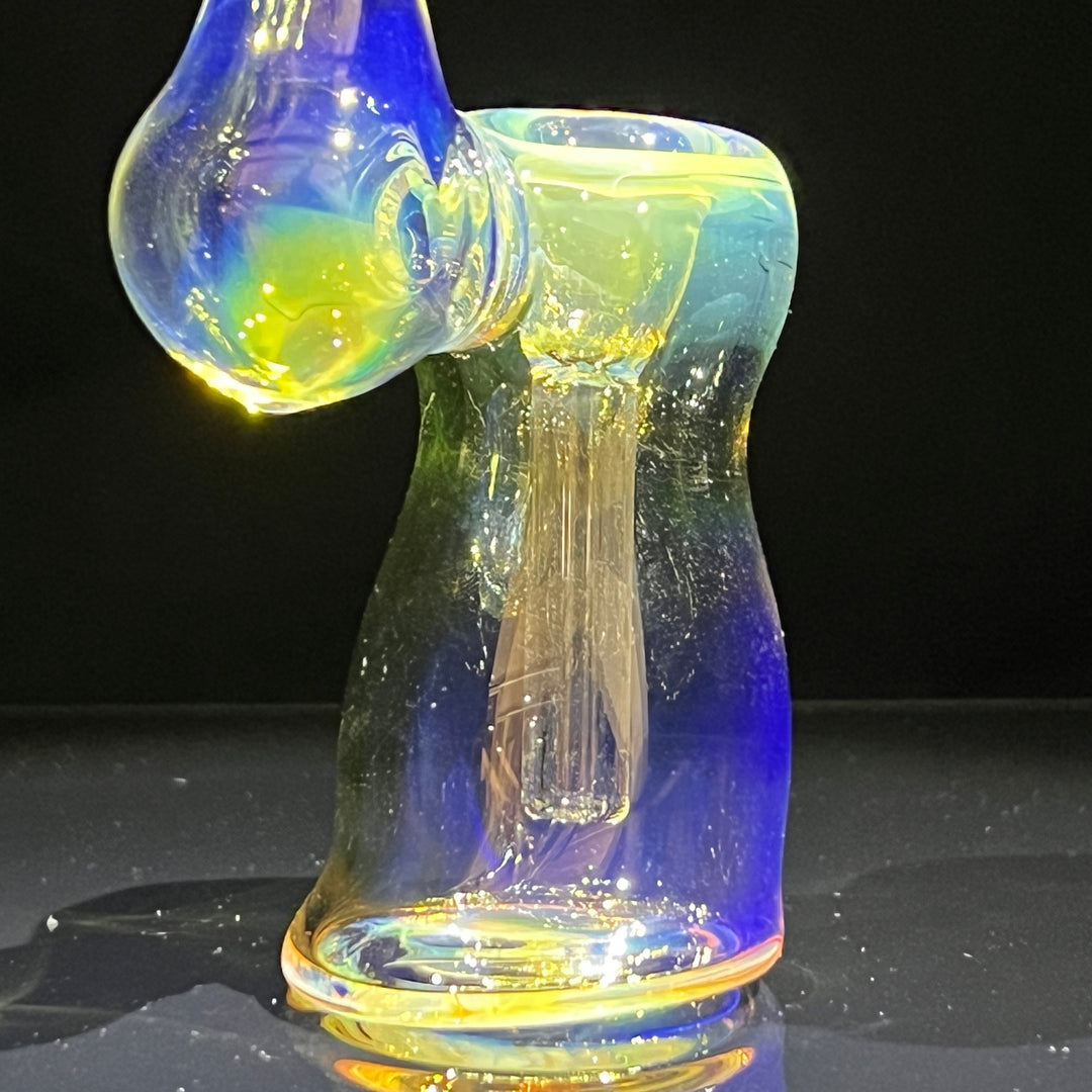 Fumed Bubbler Glass Pipe Mary Jane's Glass