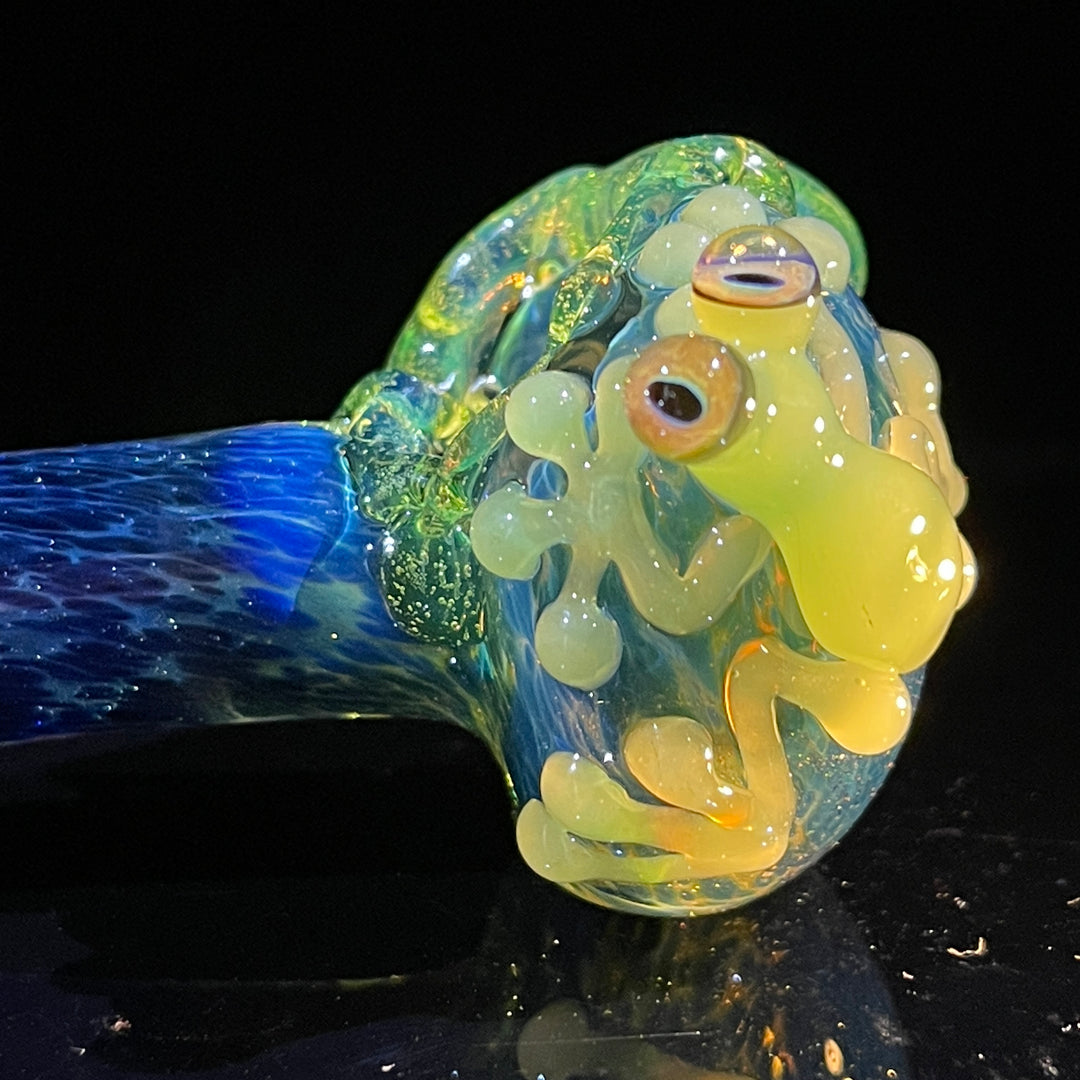 Slime Mushroom Frog Spoon Glass Pipe Beezy Glass   