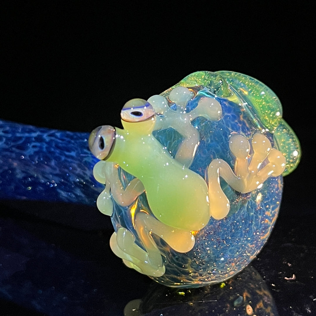 Slime Mushroom Frog Spoon Glass Pipe Beezy Glass   