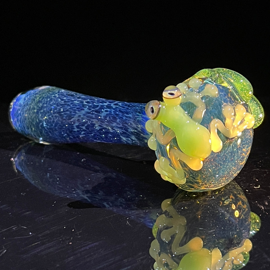 Slime Mushroom Frog Spoon Glass Pipe Beezy Glass   