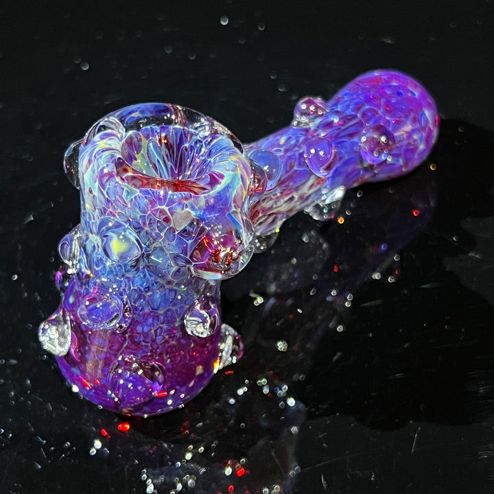 Molten Chaos Droop Hammer + Purple Marble Hammer Combo Glass Pipe Molten Imagination   