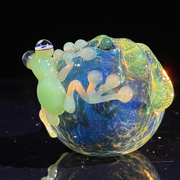 Slime Mushroom Frog Spoon Glass Pipe Beezy Glass   