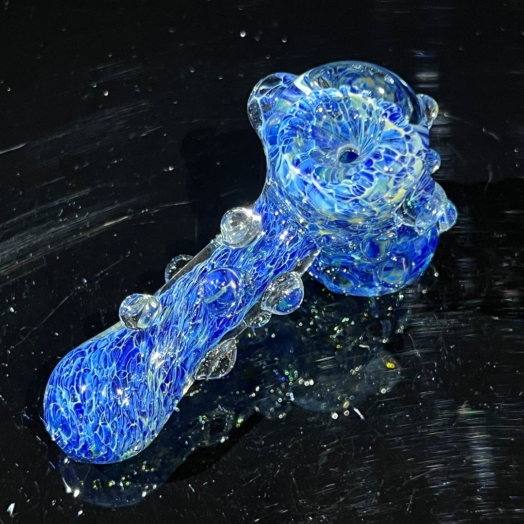 Ocean Blue Marble Hammer Glass Pipe TG