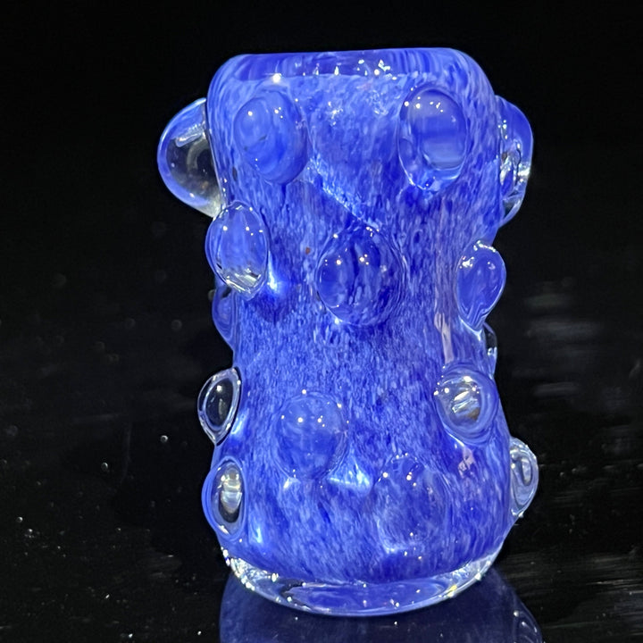 Blue Peanut Pipes + Sky Blue Marble Hammer Combo Glass Pipe TG   