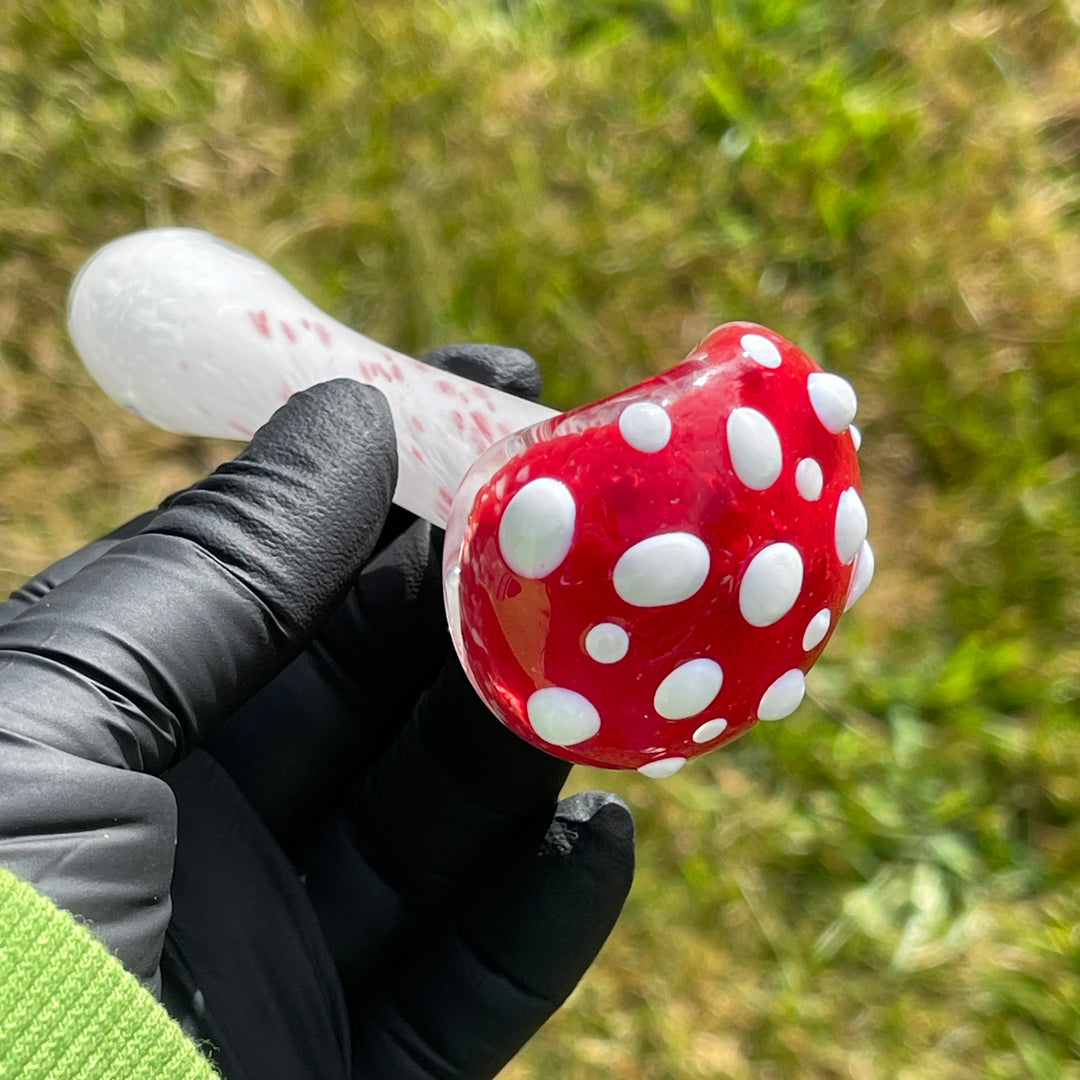 Magical Mushroom Spoon Glass Pipe Beezy Glass   