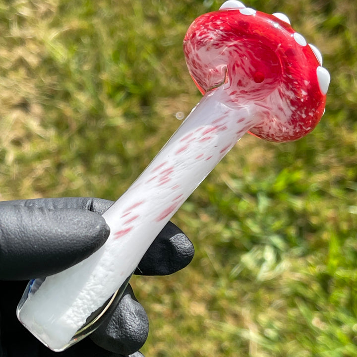 Magical Mushroom Spoon Glass Pipe Beezy Glass   