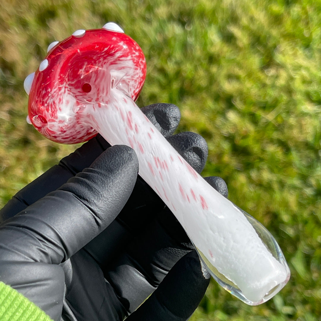 Magical Mushroom Spoon Glass Pipe Beezy Glass   