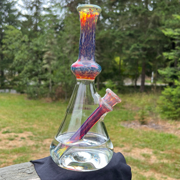 11" Purple Nebula Bong Glass Pipe Tako Glass   