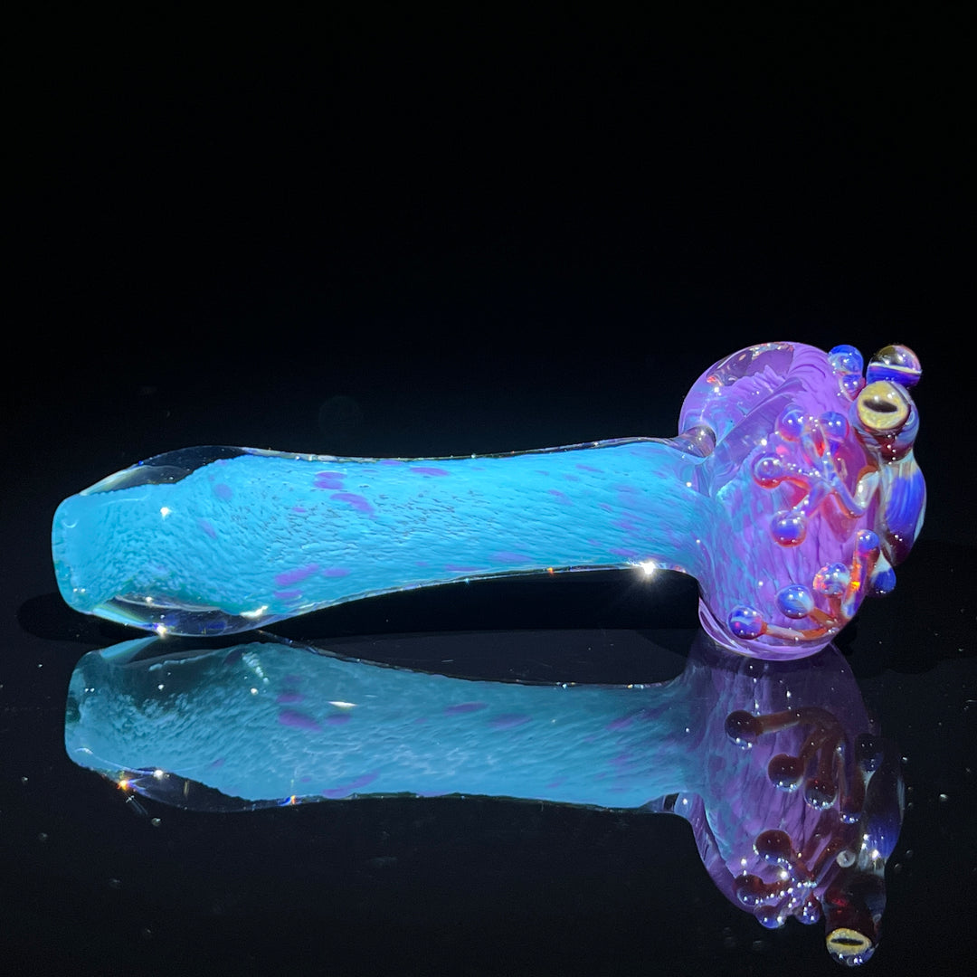 Frozen Explosion Frog Spoon Glass Pipe Beezy Glass   