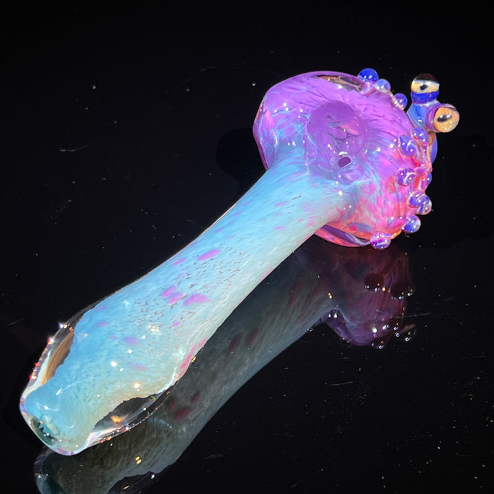 Frozen Explosion Frog Spoon Glass Pipe Beezy Glass   