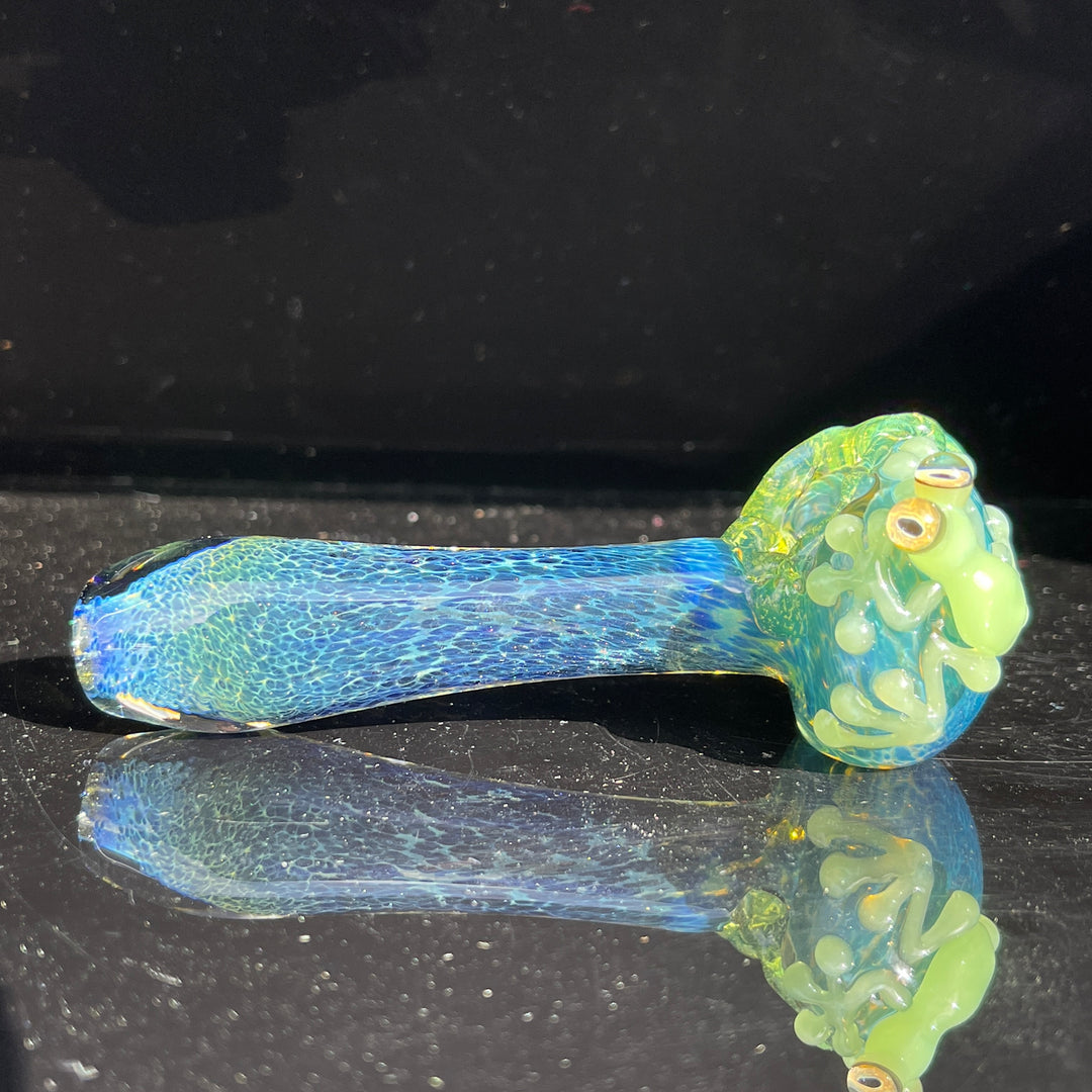 Slime Mushroom Frog Spoon Glass Pipe Beezy Glass   