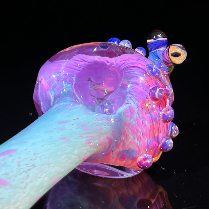 Frozen Explosion Frog Spoon Glass Pipe Beezy Glass   