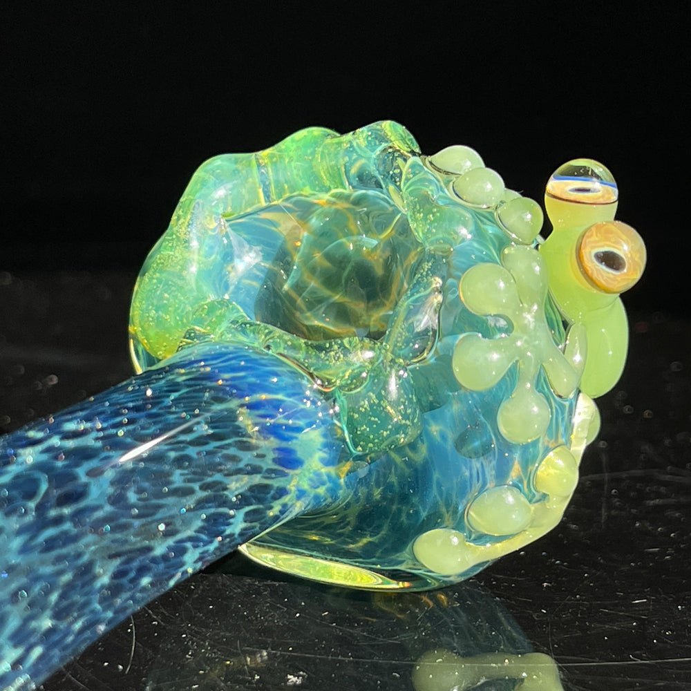 Slime Mushroom Frog Spoon Glass Pipe Beezy Glass   