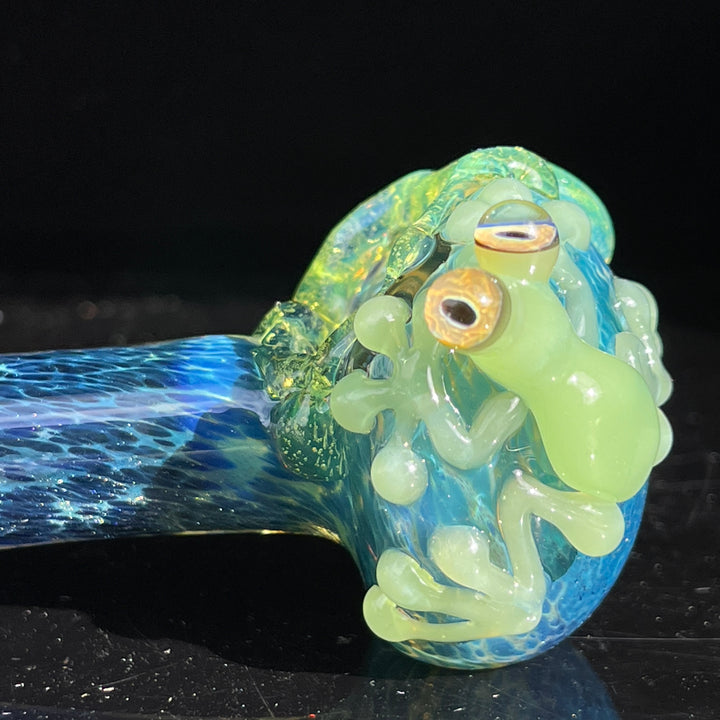 Slime Mushroom Frog Spoon Glass Pipe Beezy Glass   