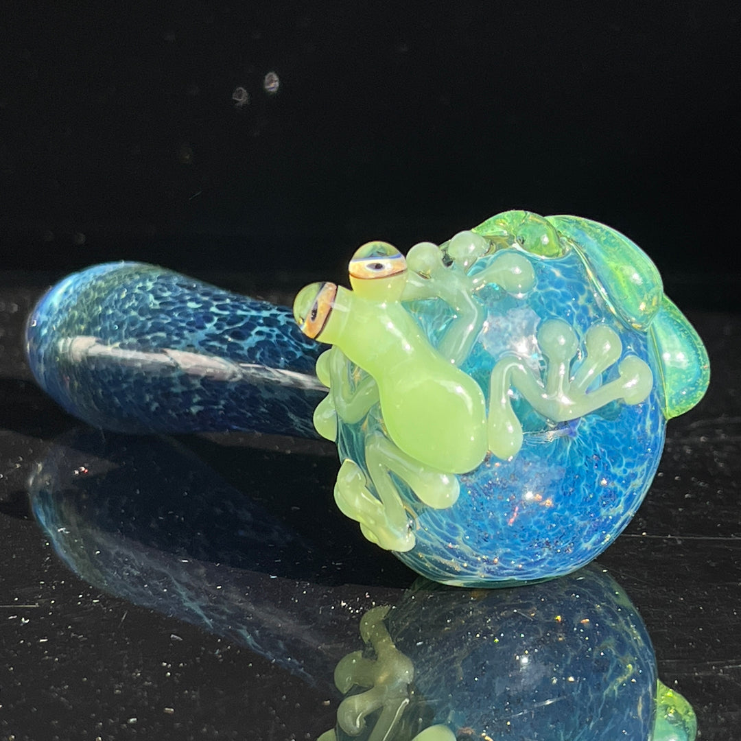 Slime Mushroom Frog Spoon Glass Pipe Beezy Glass   