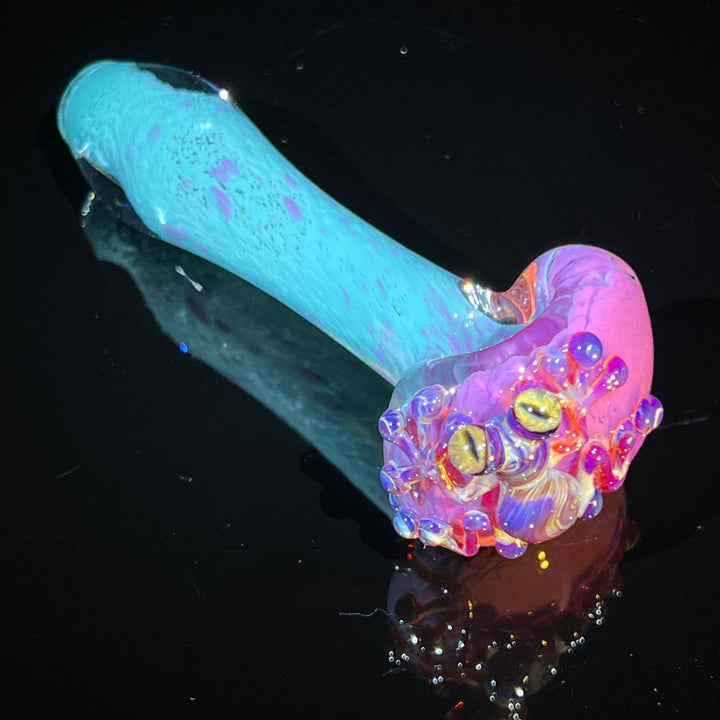 Frozen Explosion Frog Spoon Glass Pipe Beezy Glass   