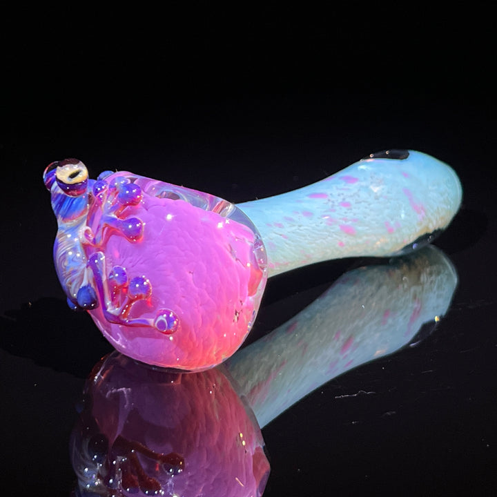 Frozen Explosion Frog Spoon Glass Pipe Beezy Glass   