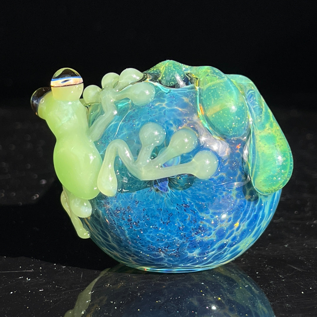 Slime Mushroom Frog Spoon Glass Pipe Beezy Glass   