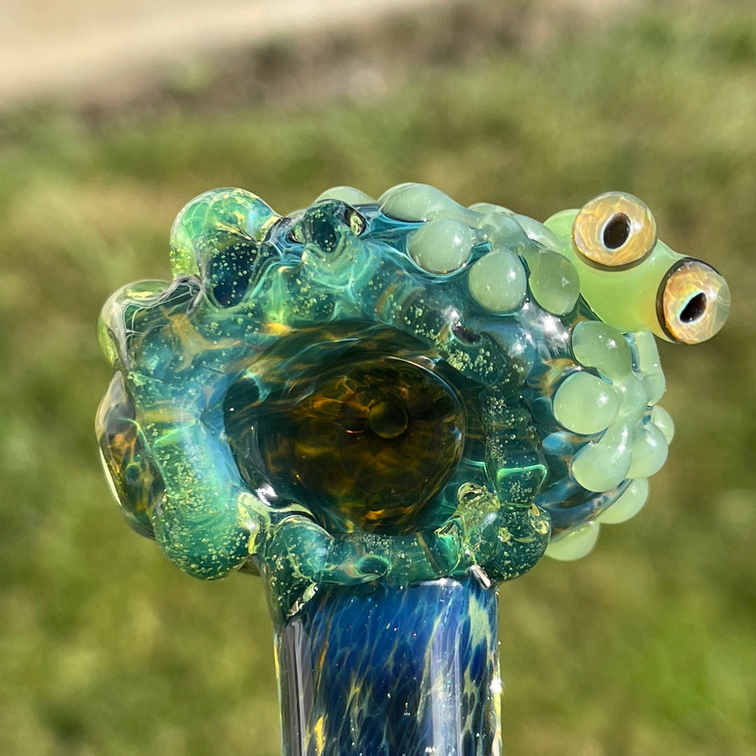 Slime Mushroom Frog Spoon Glass Pipe Beezy Glass   