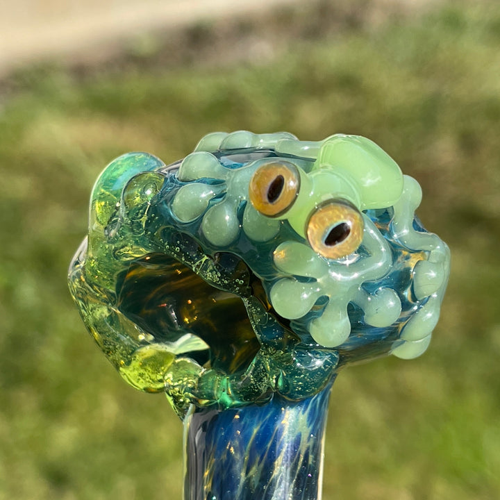 Slime Mushroom Frog Spoon Glass Pipe Beezy Glass   