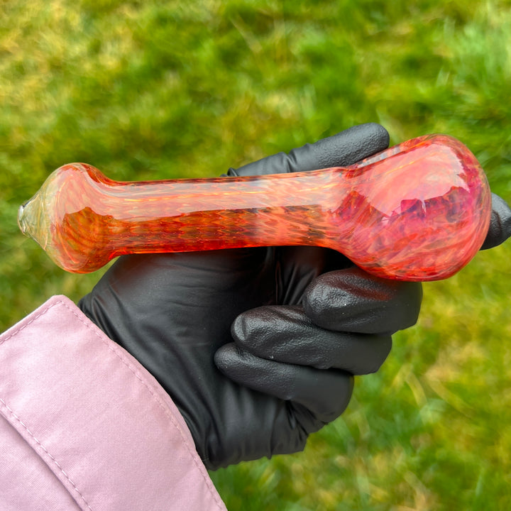 Guava Hammer Bubbler Combo Glass Pipe Cose Glass   