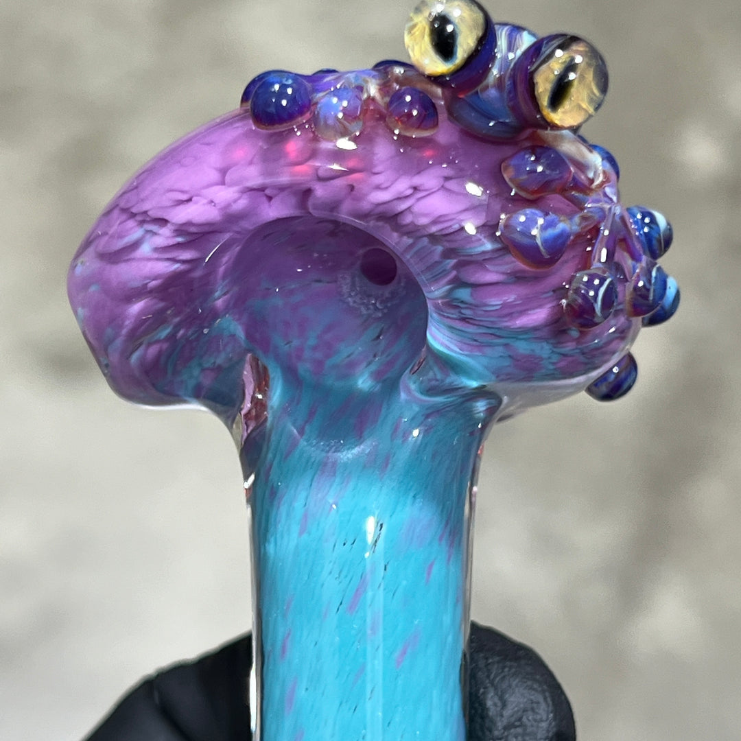 Frozen Explosion Frog Spoon Glass Pipe Beezy Glass   