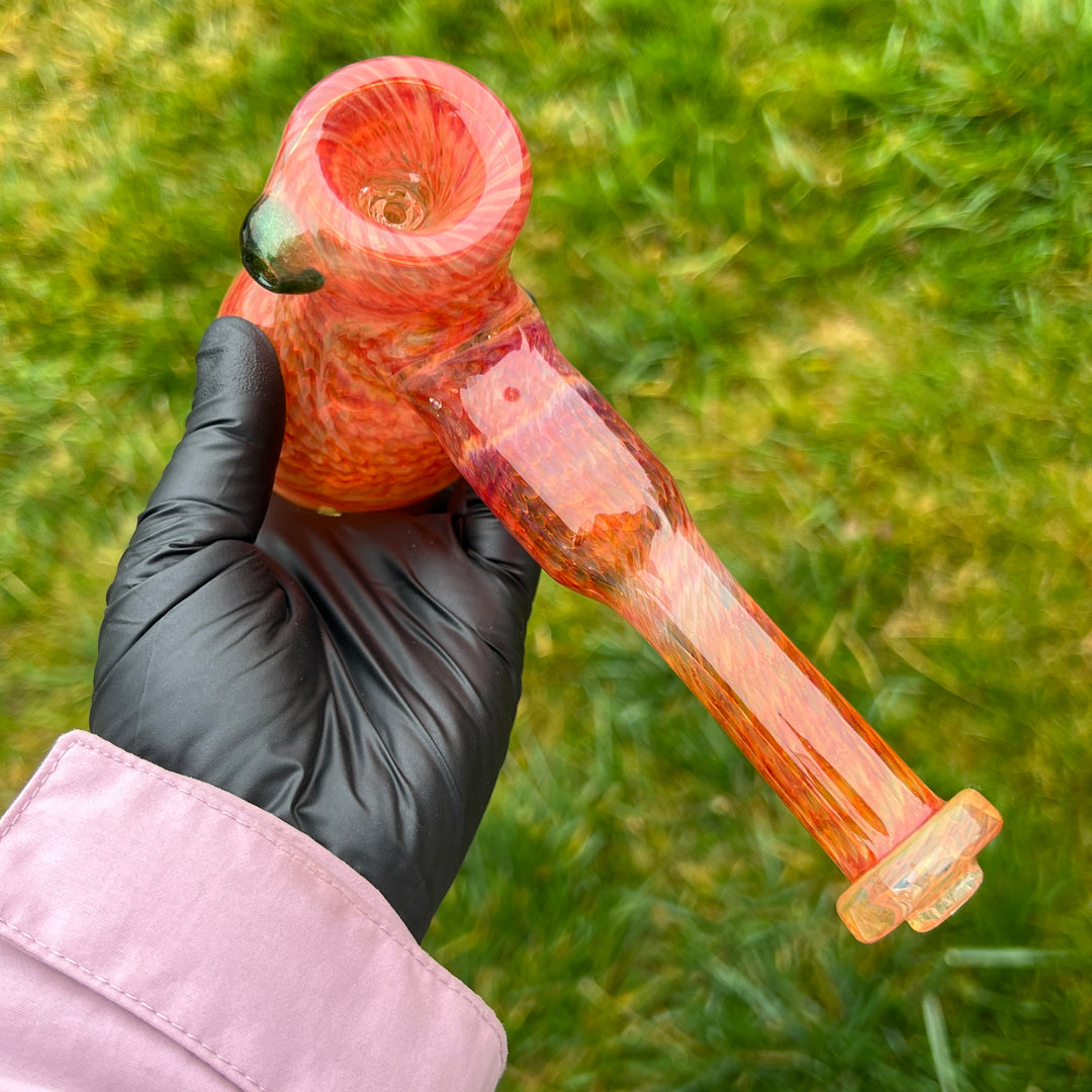 Guava Hammer Bubbler Combo Glass Pipe Cose Glass   