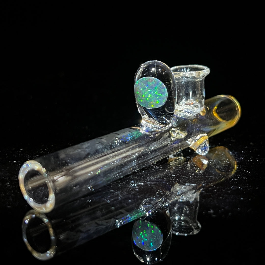 Opal Shooter Glass Pipe Tako Glass   