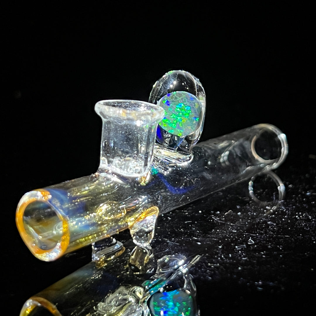 Opal Shooter Glass Pipe Tako Glass   