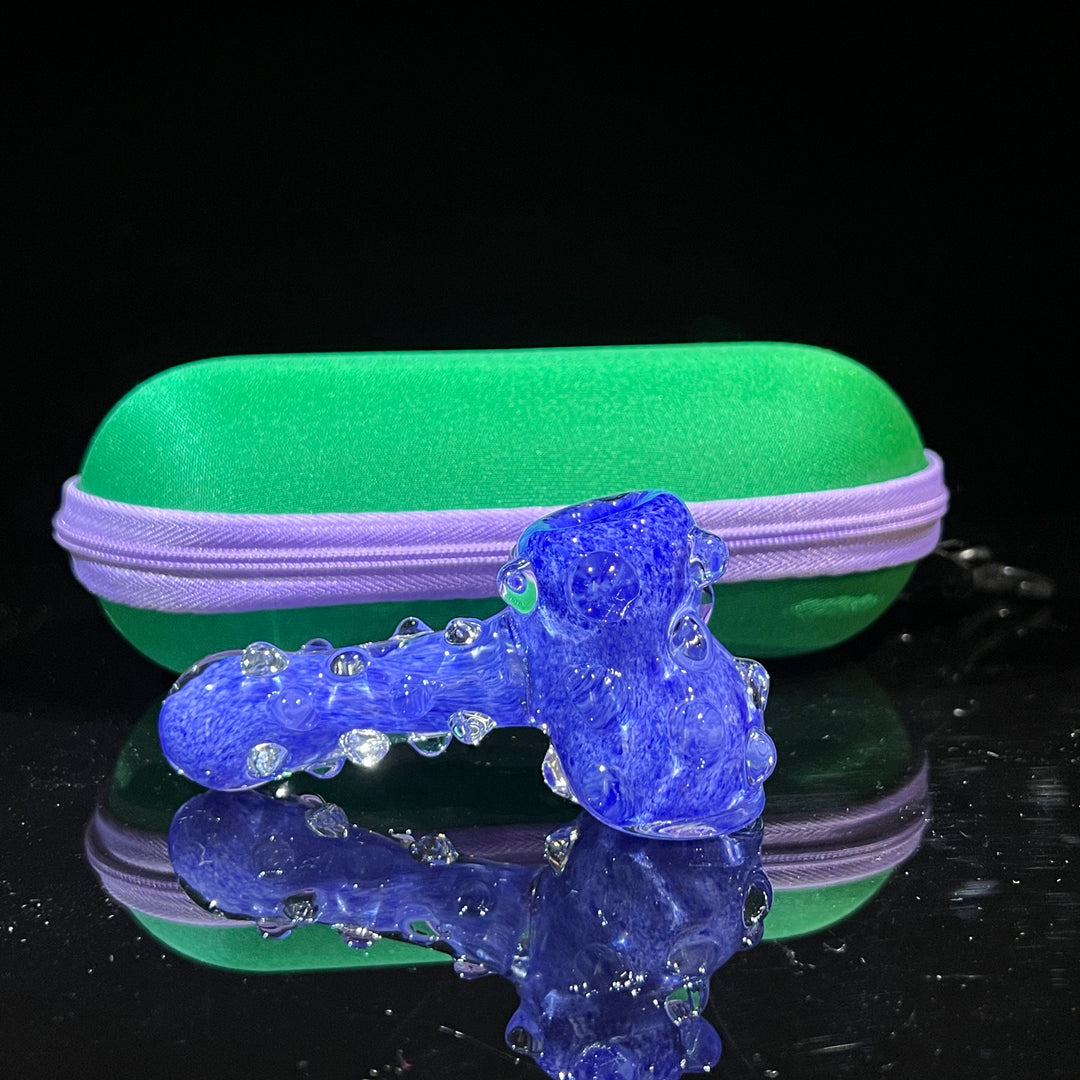 Sky Blue Marble Hammer + Case Combo Glass Pipe TG   