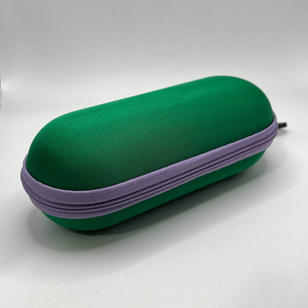 Pipe Case Glass Pipe TG Green/Purple  