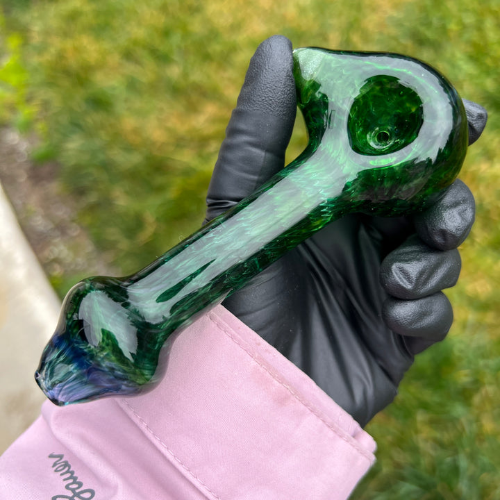 Forrest Green Sherlock Bubbler Combo Glass Pipe Cose Glass   