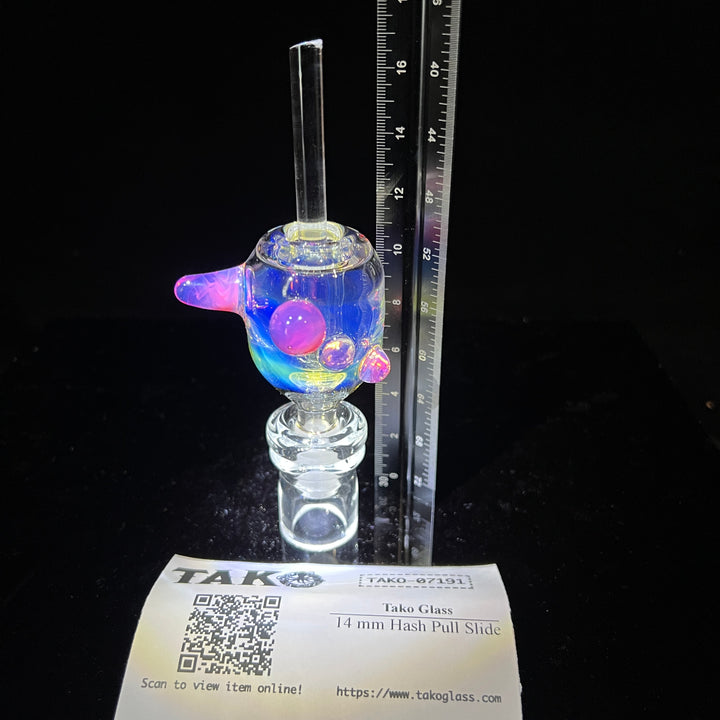 14 mm Hash Pull Slide Accessory Tako Glass   