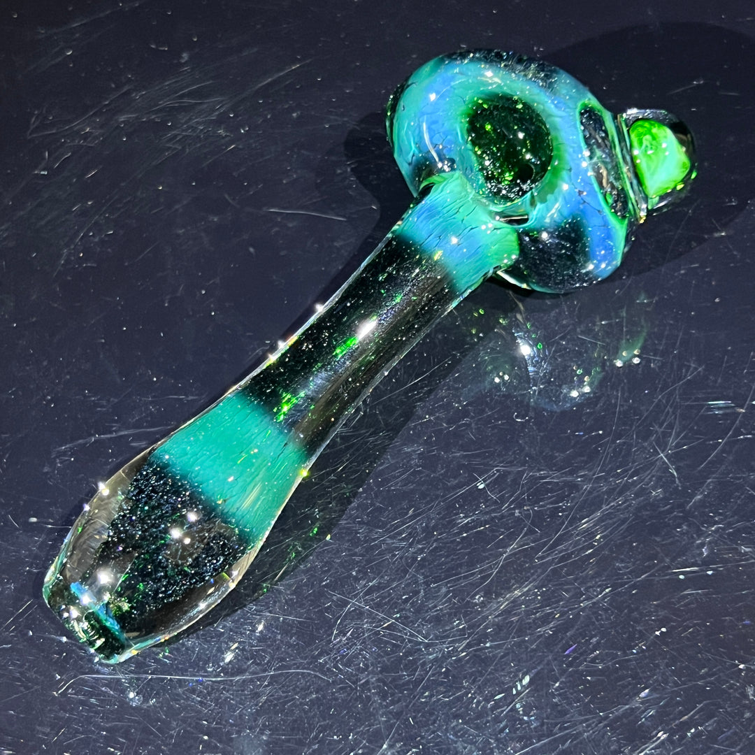 Exp Jade Mushroom Magic Pipe Glass Pipe Beezy Glass   